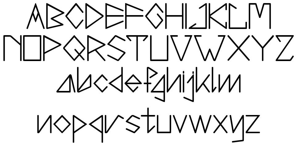 Brigita 字形 标本