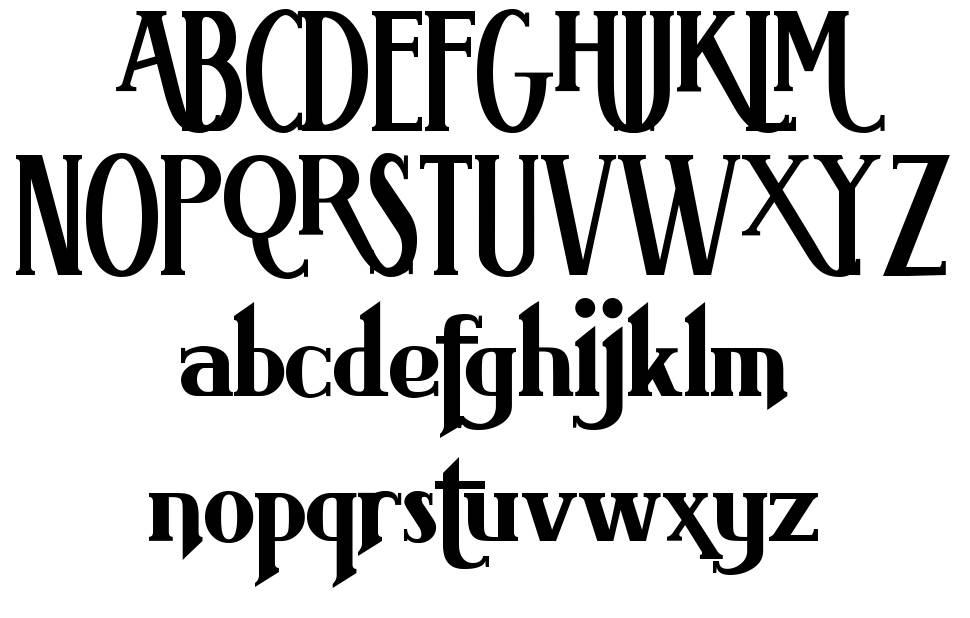Brimborion font specimens