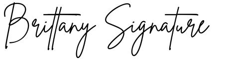Brittany Signature