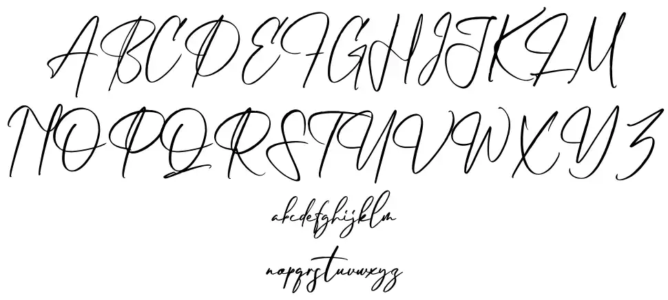 Brittanyhustle schriftart