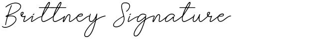 Brittney Signature