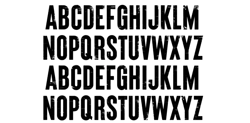 Brixton Woodfont specimens