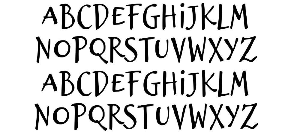 Brizel font Örnekler