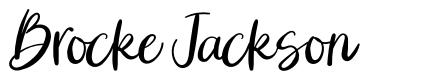 Brocke Jackson шрифт