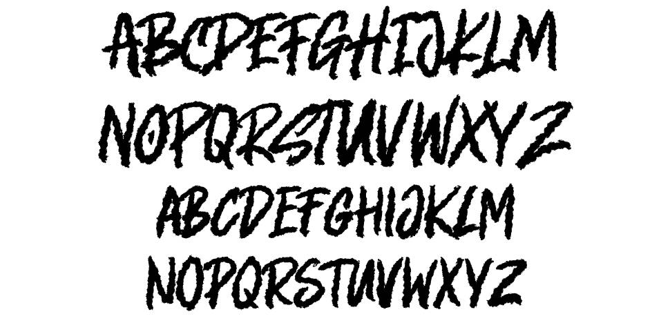 Brocken font specimens