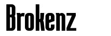 Brokenz font