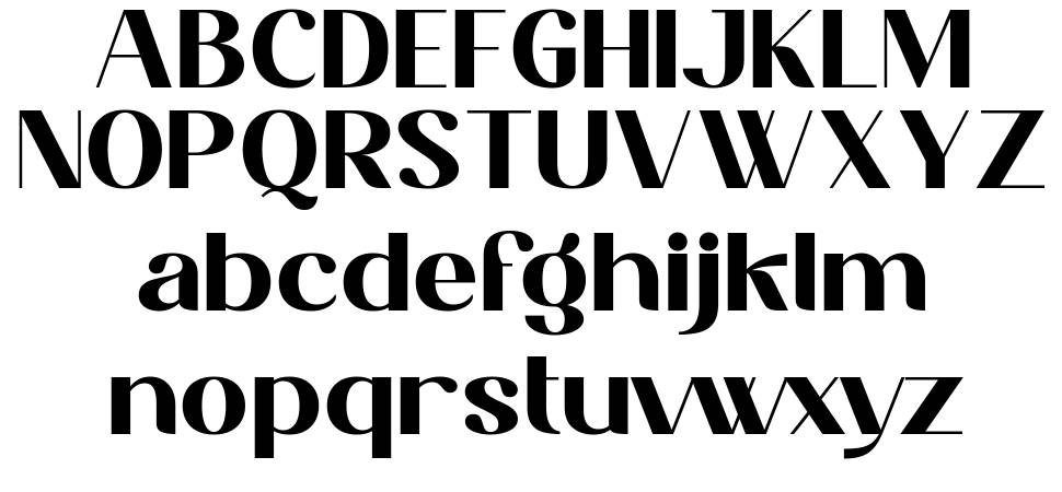 Brolian font specimens