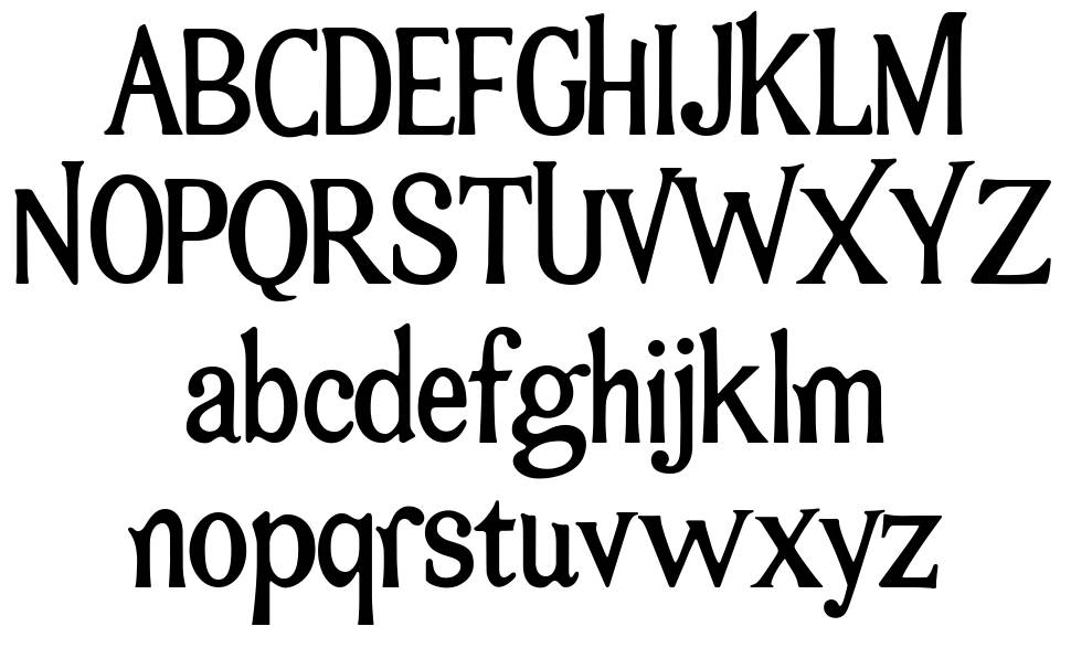 Bromato font Örnekler