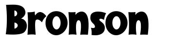 Bronson font