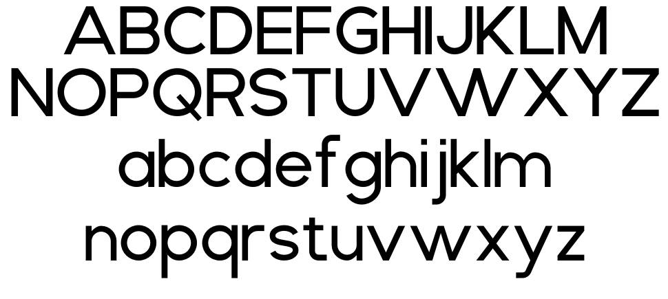 Brood font specimens