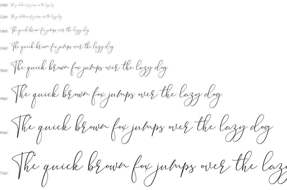 Brooke Smith Script шрифт Водопад