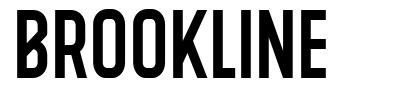 Brookline шрифт