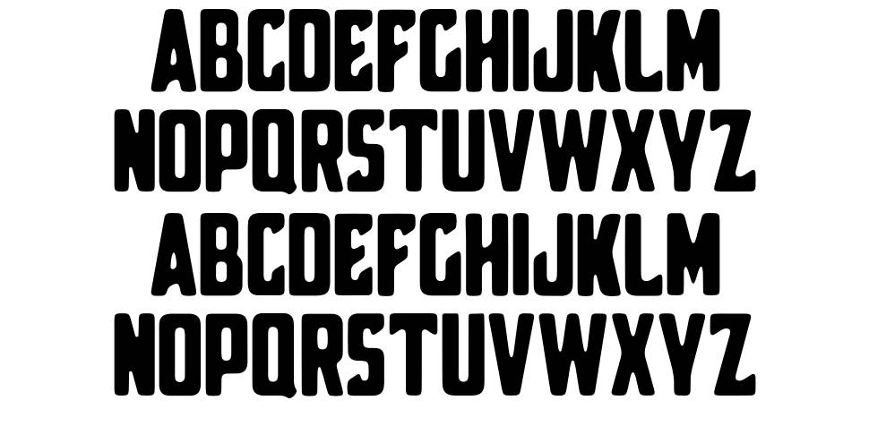 Broscoi font Örnekler