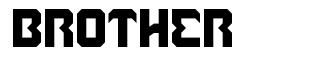 Brother font