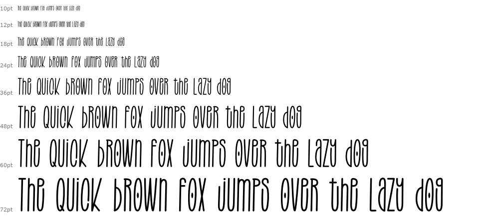 Brought The Style font Waterfall