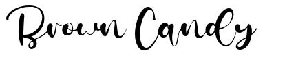Brown Candy font