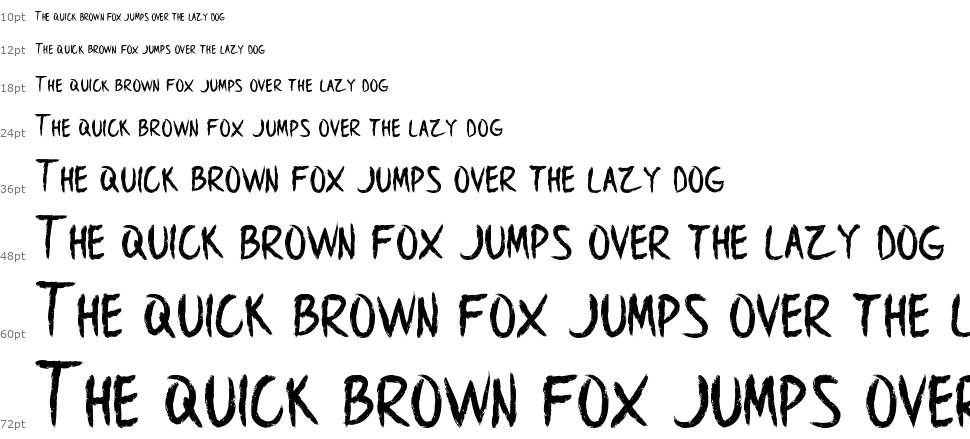 Brown Crow font Şelale