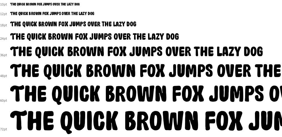 Brown Holmes font Waterfall
