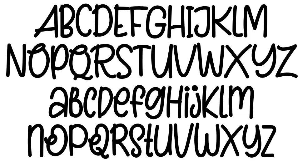 Brown Sugar font Örnekler