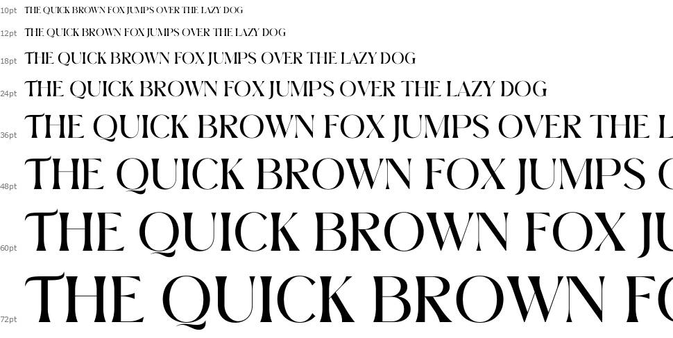 Brown Volky шрифт Водопад