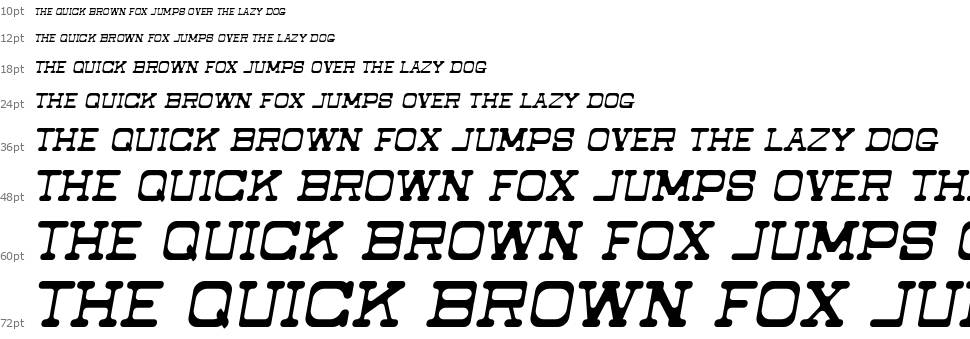 Brownfiled font Waterfall