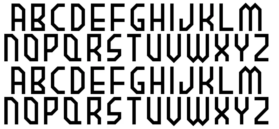 Brownie font specimens