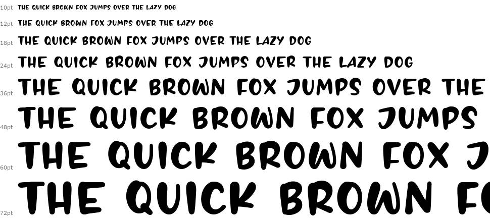 Brownie Buster font Waterfall