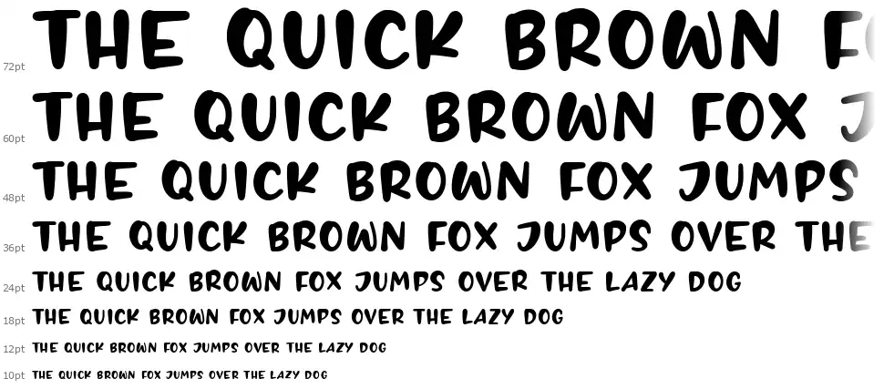 Brownie Busterfont waterfall