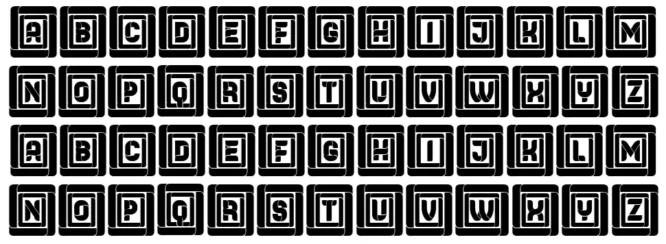 Browser Capitalsfont specimens