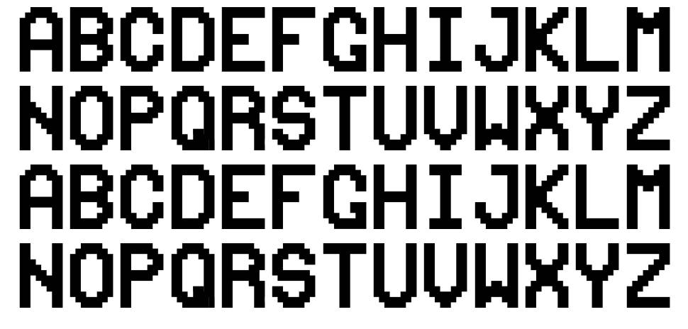 Browser Cyberlink New font specimens