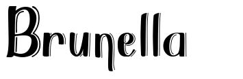 Brunella 字形