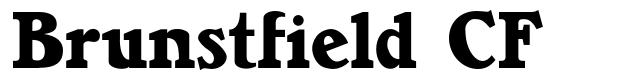 Brunstfield CF шрифт