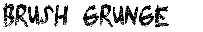 Brush Grunge font