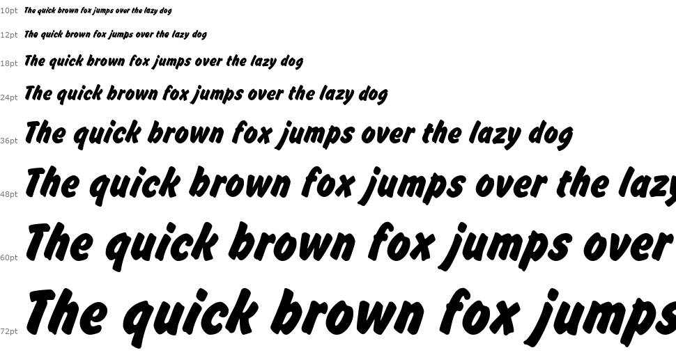 Brush Hand New font Şelale