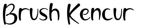 Brush Kencur шрифт