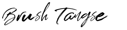 Brush Tangse písmo