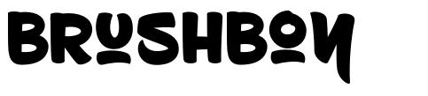 Brushboy 字形
