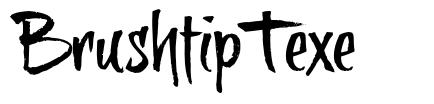 BrushtipTexe schriftart