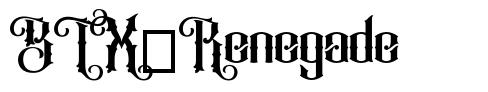 BTX-Renegade font