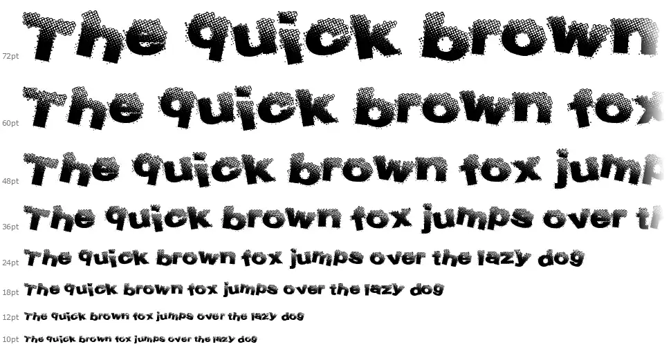 Bub Lightfont waterfall
