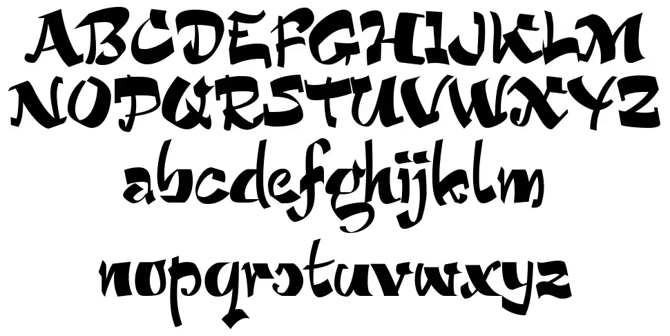 Bucanera font specimens