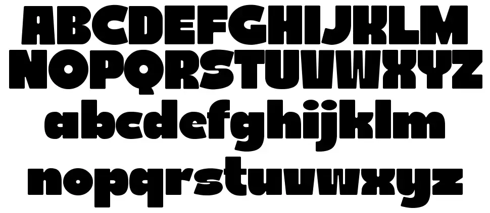 Budoka Specimen Budokafont specimens