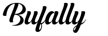 Bufally шрифт