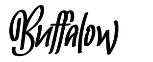 Buffalow шрифт