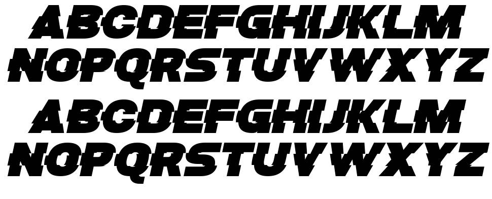 Bugfast font specimens