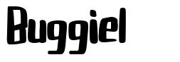 Buggiel шрифт