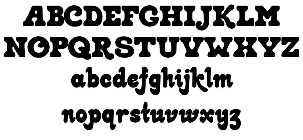 Buggy font