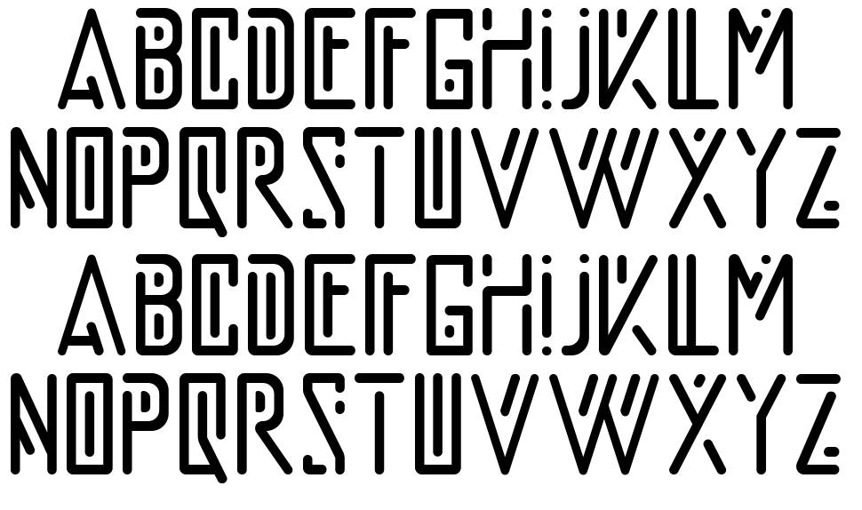 Buick font specimens
