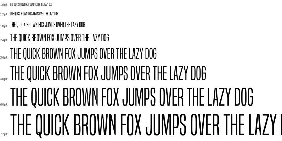 Built Titling font Waterfall