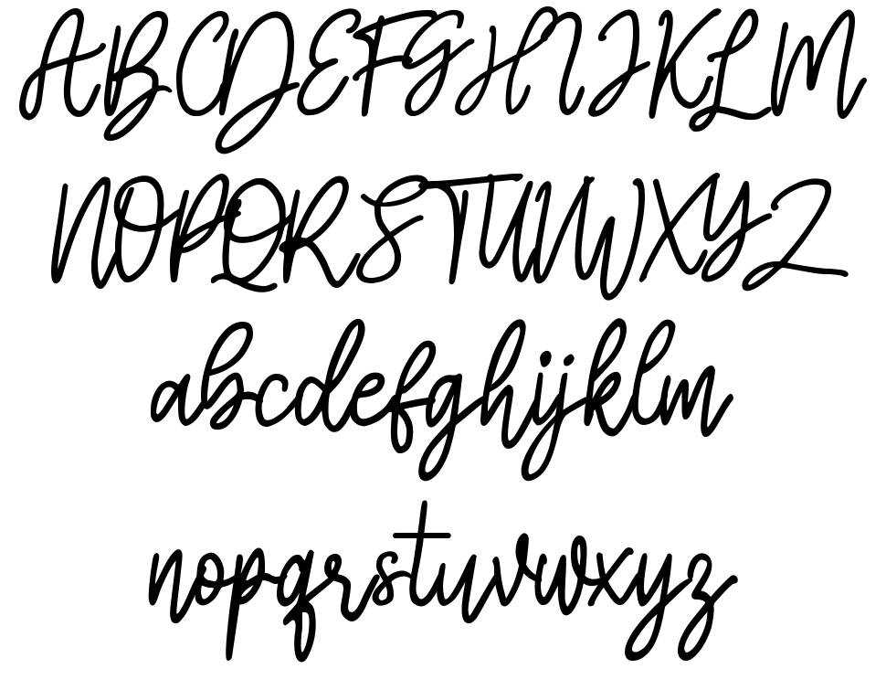 Bulaga font Örnekler